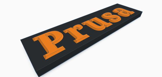 Prusa plate