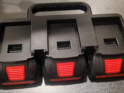 Bosch 18v battery carrier/ protector for 6