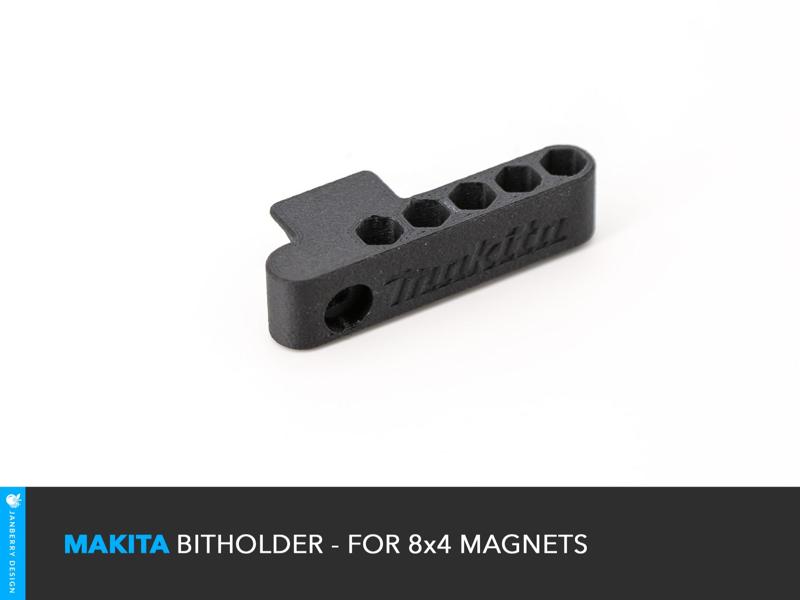Makita Bitholder - For 8x4 mm Magnets