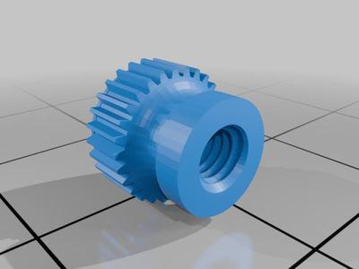 5-40 knurled nut for Bach, Blessing, Benge
