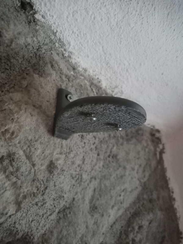 Camera wall mount