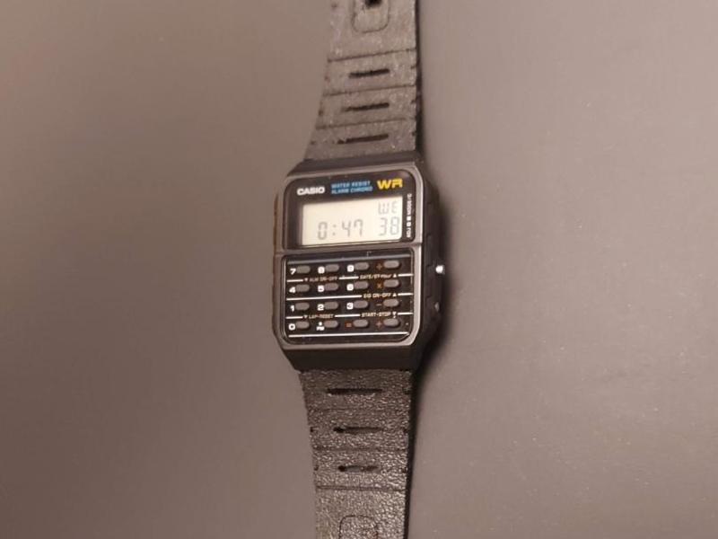 Flexible strap for Casio 19342 CA-53W