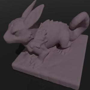 DND Dragon Small FDM Suportless 25mm