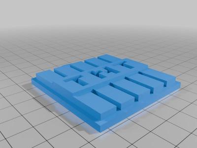 Minecraft TNT Keychain