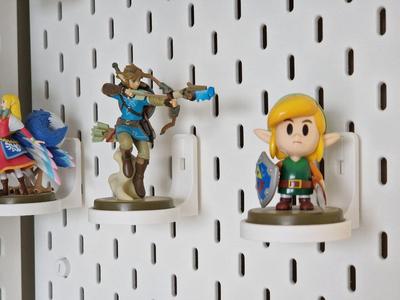 IKEA Skadis Nintendo Amiibo Stand Hanger