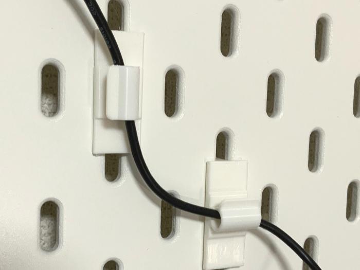 IKEA Skadis Cable Holder