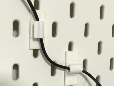 IKEA Skadis Cable Holder