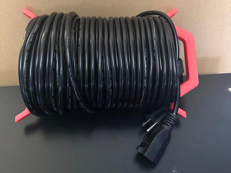 Heavy Duty Extension Cord Wrap for Long Cords