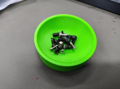 Temporary Screw Storage