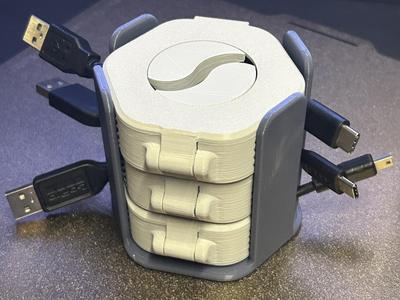 Portable Cable Winder Storage
