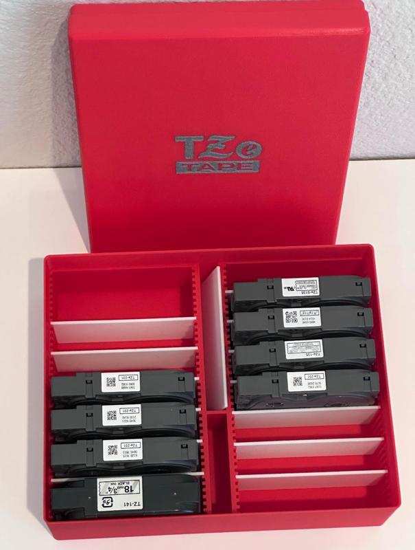 Brother P-Touch Large TZe Tape Gridfinity Box