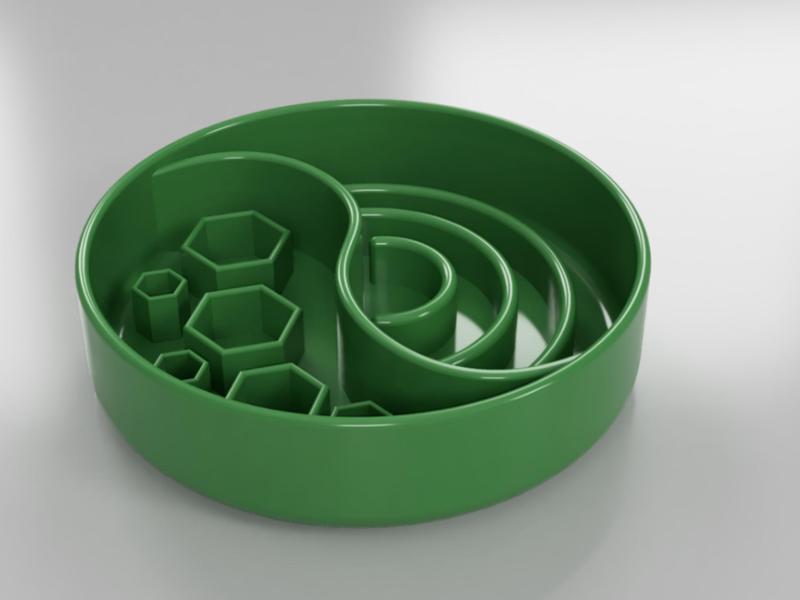 Slow Feeder Dog Bowl
