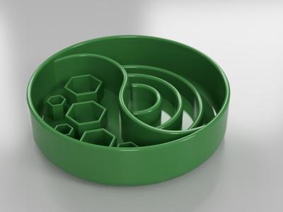 Slow Feeder Dog Bowl