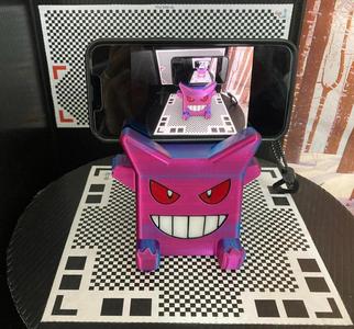 Pokemon Gengar Coin Bank & Phone Holder寶可夢耿鬼存錢筒手機架