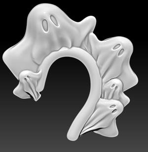 Ghosty Ear Cuff - Halloween