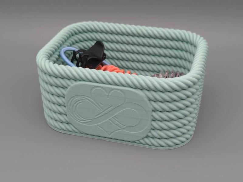 Rope basket no support