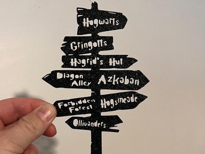 Direction Sign Harry Potter