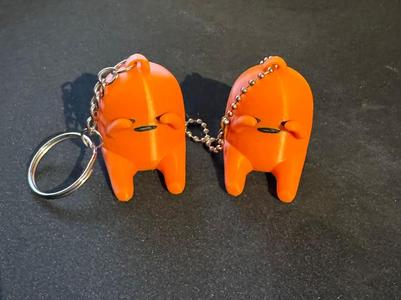 Gudetama Keychain