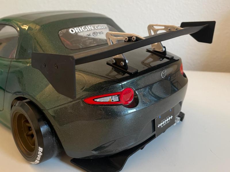 RC Drift "Swan" Wing - Short (Adjustable)