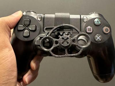Bearing-Less Gear mini steering wheel -PS4