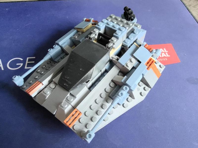 Star Wars brick Snow Speeder 7130