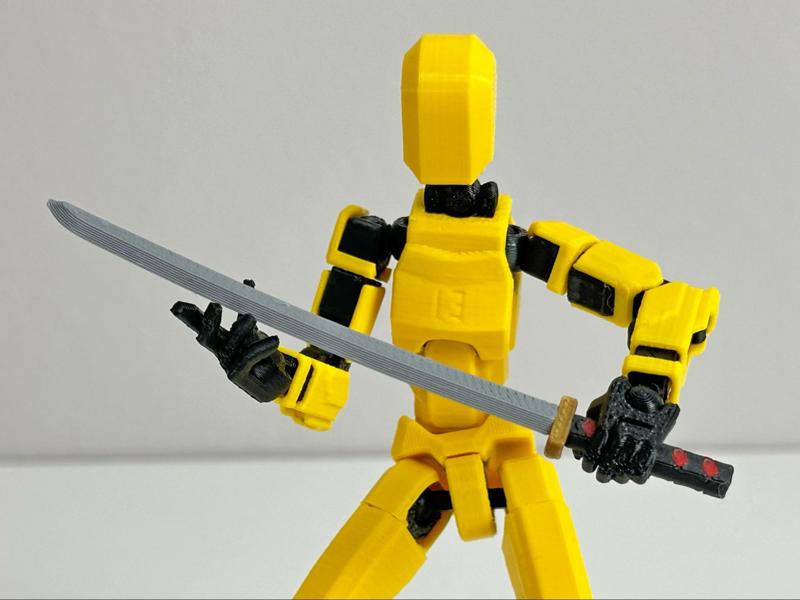 Multi Color Katana for Dummy 13