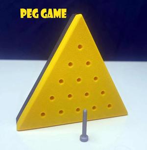 Portable Travel PEG GAME (Solitär Steckspiel/Reisespiel) MAGNETIC   
