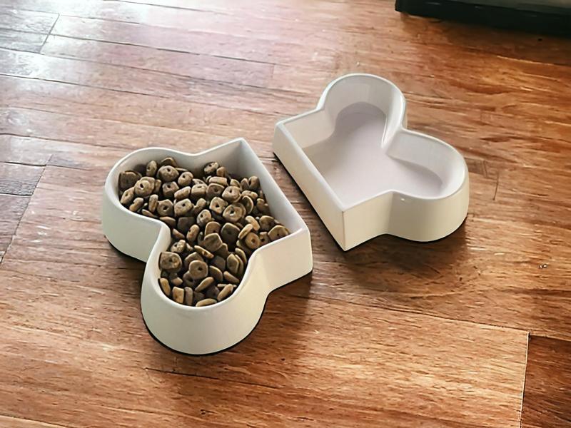 Bone dog bowl