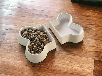 Bone dog bowl