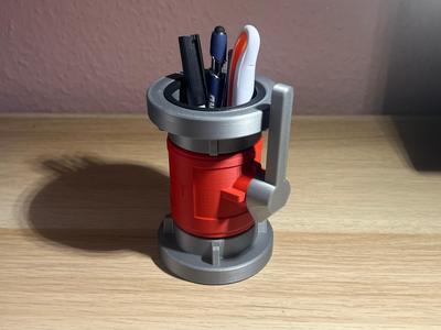 Fire Department Valve Pencil Holder