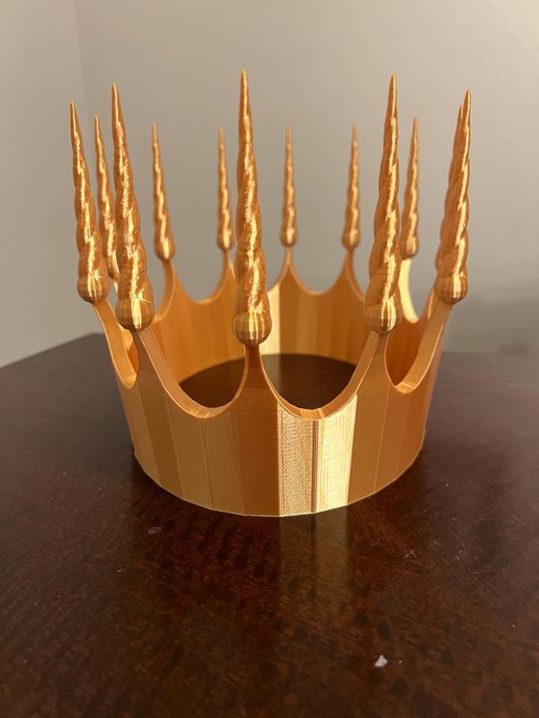 Updated Crown - Modified to accommodate more oval head shapes