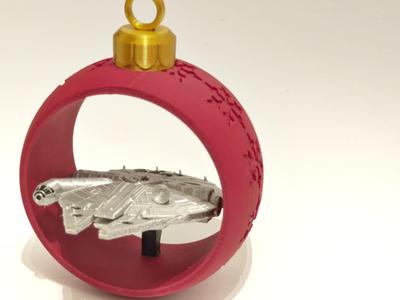Millennium Falcon Christmas Ornament