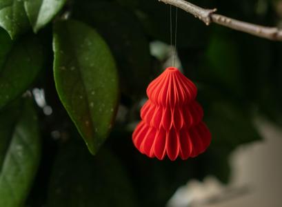 Honeycomb Christmas Tree Mini - Ornament Keychain