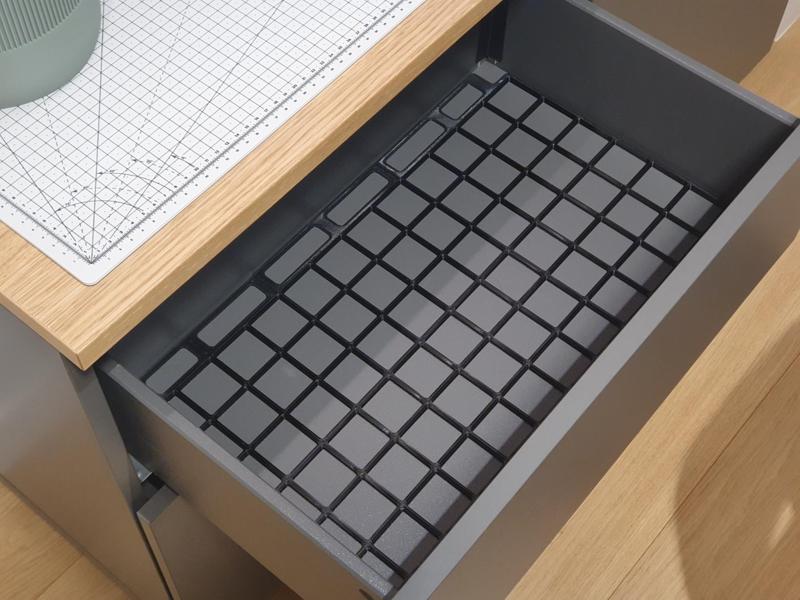 Gridfinity Baseplate for IKEA BESTA Drawer