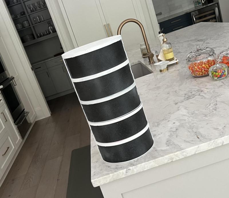 Stackable Filament Spool Holders with sliding door