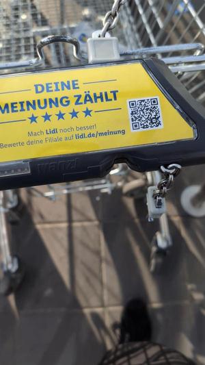 Trolley Token removalbe Einkaufswagenchip Euro