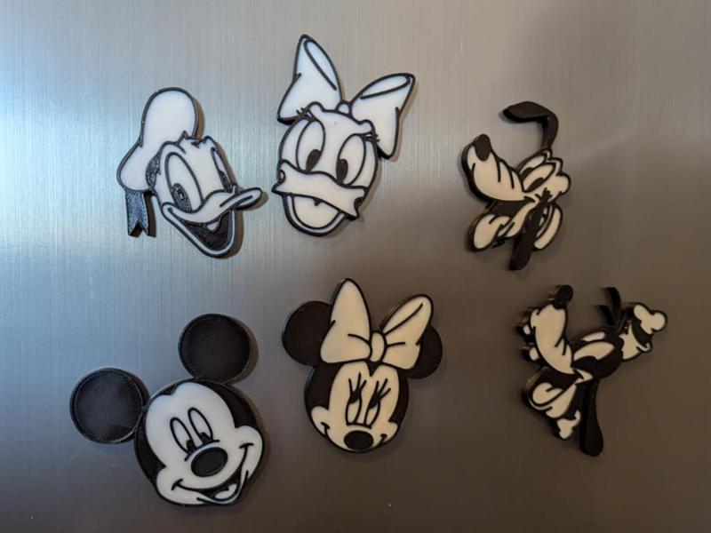 Disney Friends classic Magnets