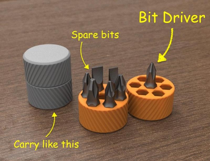 EDC Micro Screwdriver Set (7 bits)