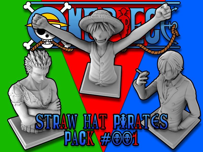One Piece : Straw Hat Pirates Pack #001