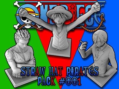 One Piece : Straw Hat Pirates Pack #001