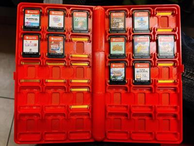 Nintendo Switch Game Card Book Holder 30x