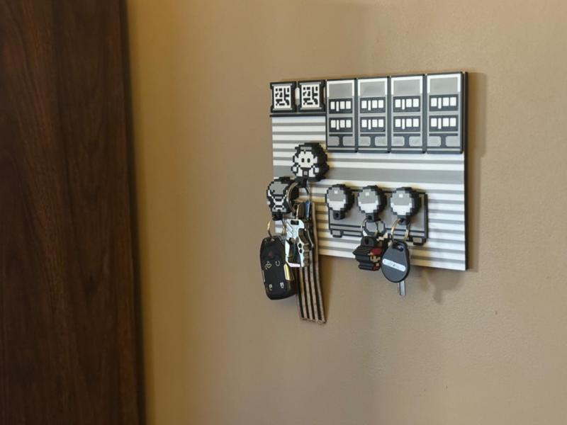 Pokémon Starter Select OG Magnetic Key Hanger
