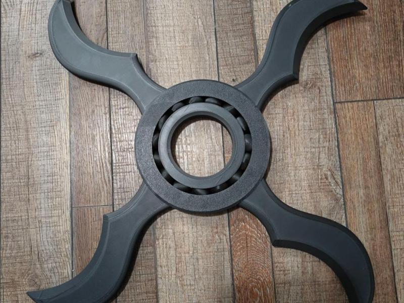 Large Fidget Demon Wind Shuriken Strength Redesign