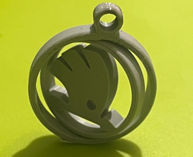 Skoda keychain