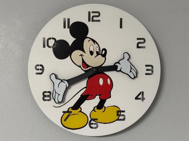 wall / desk clock Mickey Mouse