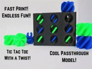Passthrough Tic Tac Toe (With a TWIST)