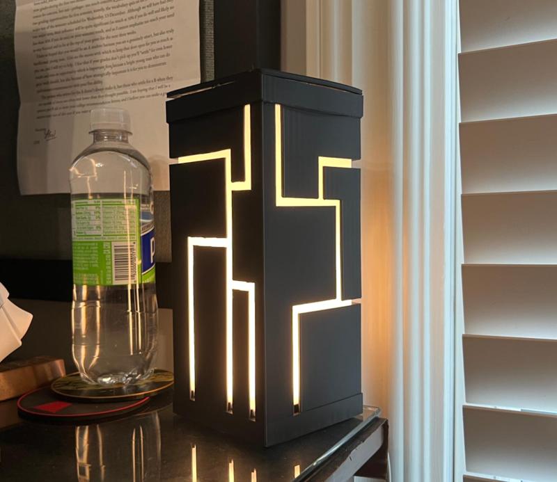 Matrix Obelisk Lamp