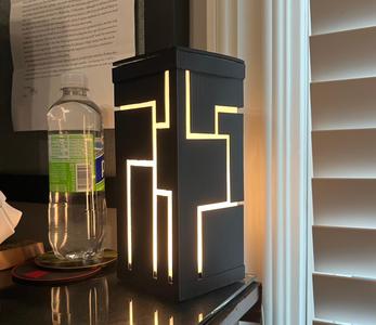 Matrix Obelisk Lamp