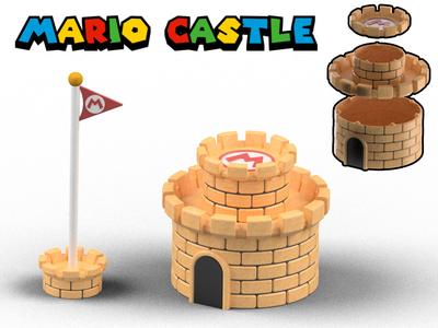 Mario Castle - Hidden Compartments