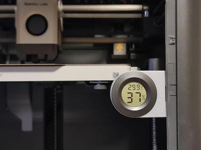 P1P P1S X1C Hygrometer Chamber Mount only 7g
